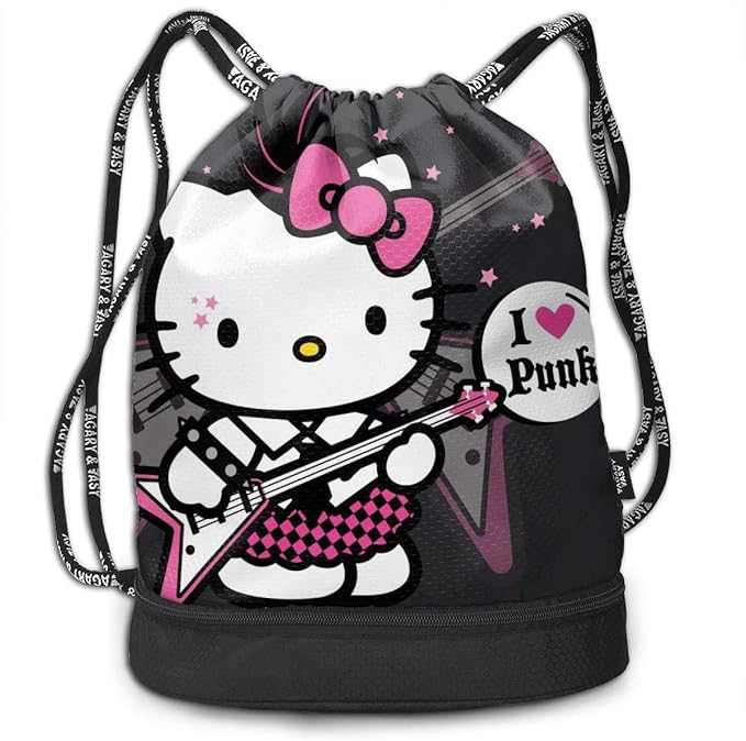 hello kitty drawstring backpack