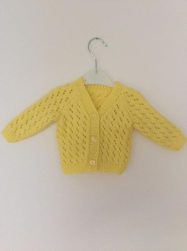 lemon cardigan baby