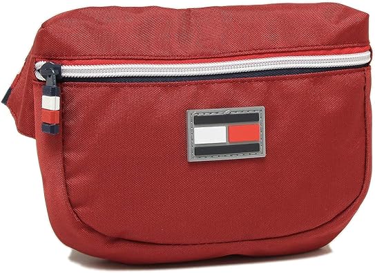 Amazon トミーヒルフィガー ウエストバッグ メンズ レディース Tommy Hilfiger Tc090ex9 Tommy Red レッド 並行輸入品 Tommy Hilfiger トミーヒルフィガー ウエストバッグ