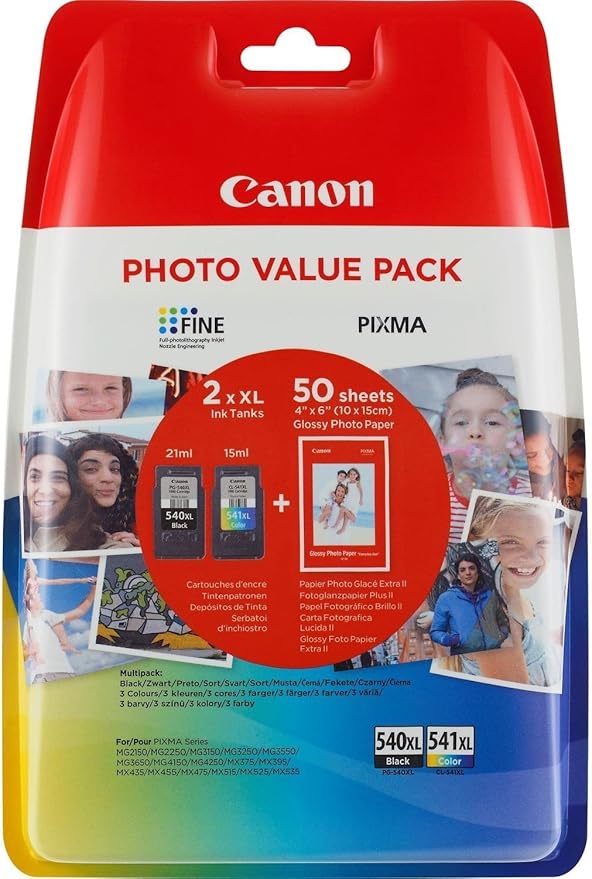 canon pixma 541xl ink cartridges