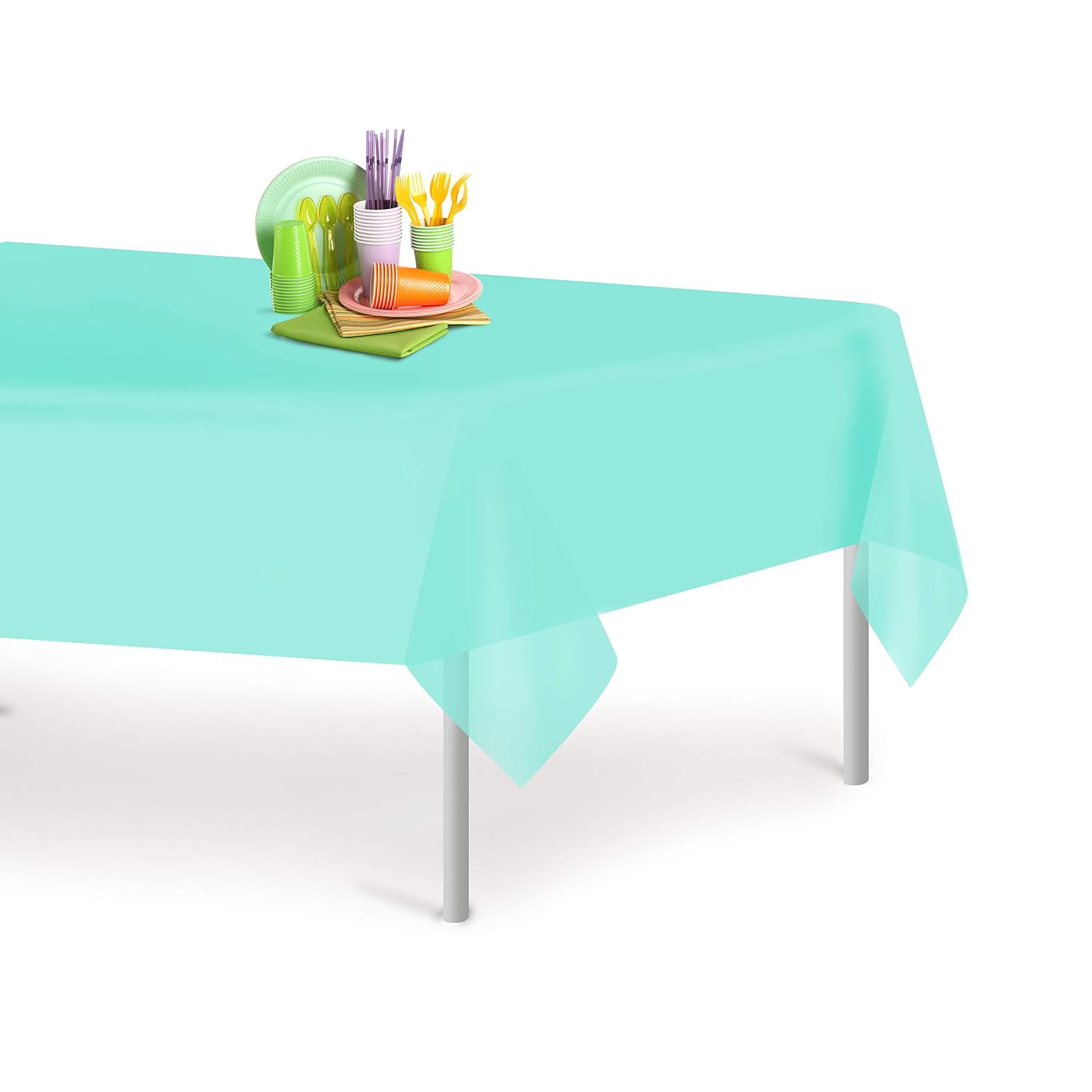 Best roll of disposable table cloth aqua