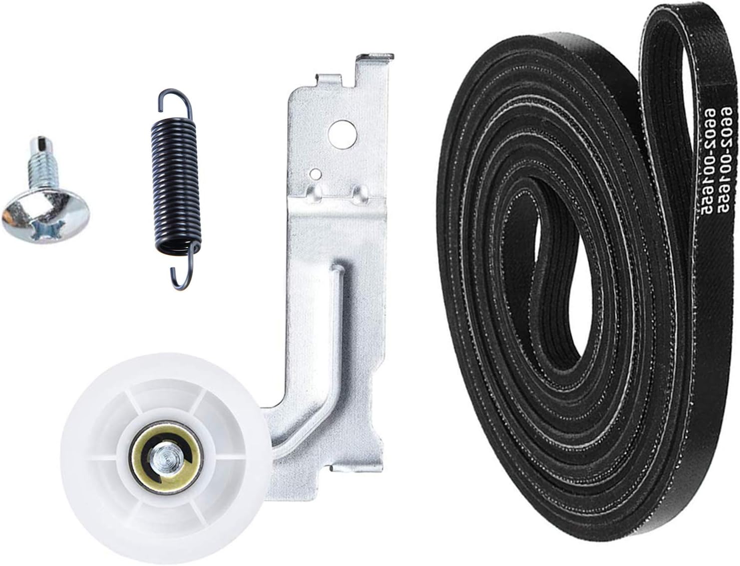 Amazon Com Upgraded Pulley Belt Kit For Samsung Dryer 6602 001655 Dryer Belt And Dc93 00634a Idler Pulley Enhanced Dc61 01215b Tension Spring Replacement Samsung Dc97 16782a Ap5325135 Ap4373659 Ap6038887 Home Improvement
