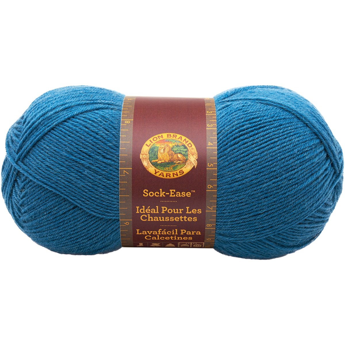 Lion Brand Yarn 240178G SockEase Yarn, Snow Cone