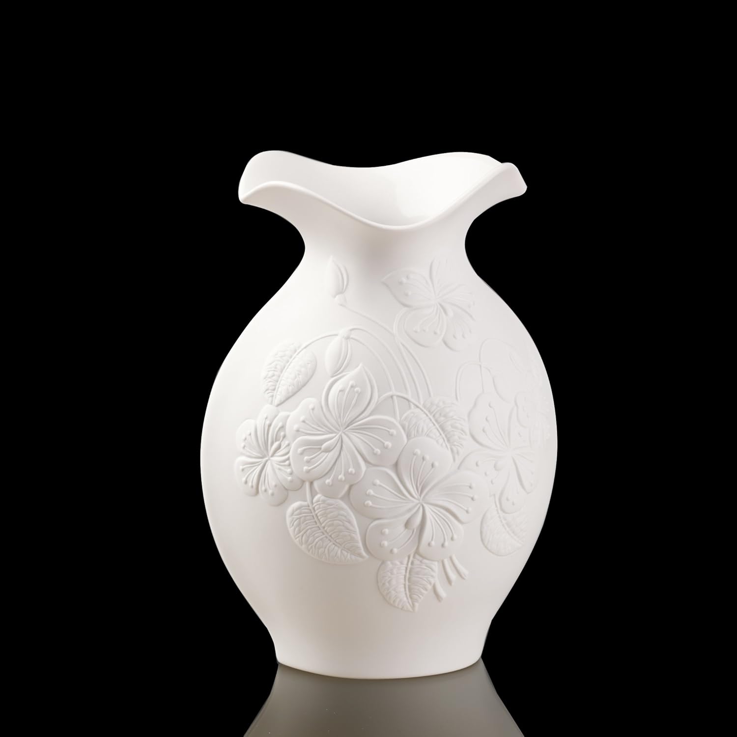 Kaiser Porzellan Vase, Porcelain, White Amazon.co.uk Kitchen & Home