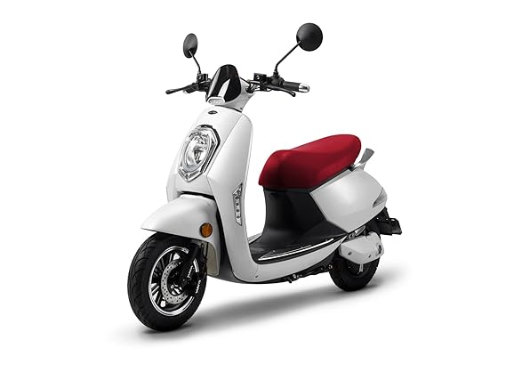 Elektroroller Elettrico, mediterranes Design, 45 km/h, steuerfrei, Betriebskosten von ca. 85 Cent pro 100 Kilometer, Garantie