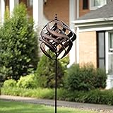 Amazon.com : Gifted Living Tulip Kinetic Spinner Garden Flag Stand
