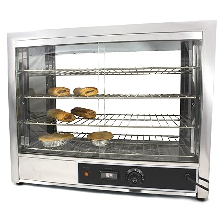 Chef Hub Commercial Electric Counter Top Heated Glass Display