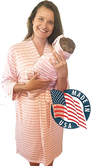 matching robe and swaddle amazon