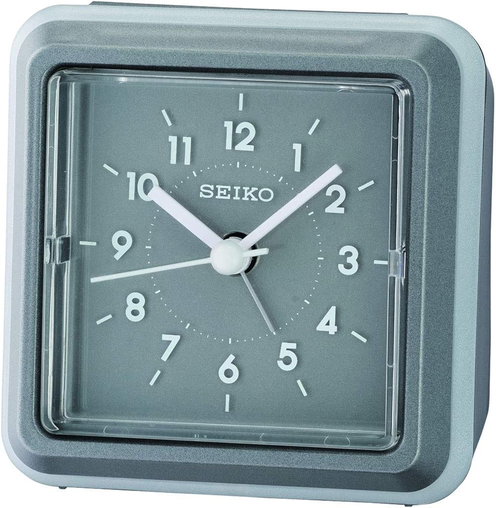 Seiko Despertador, Plata, estándar Amazon.es Relojes