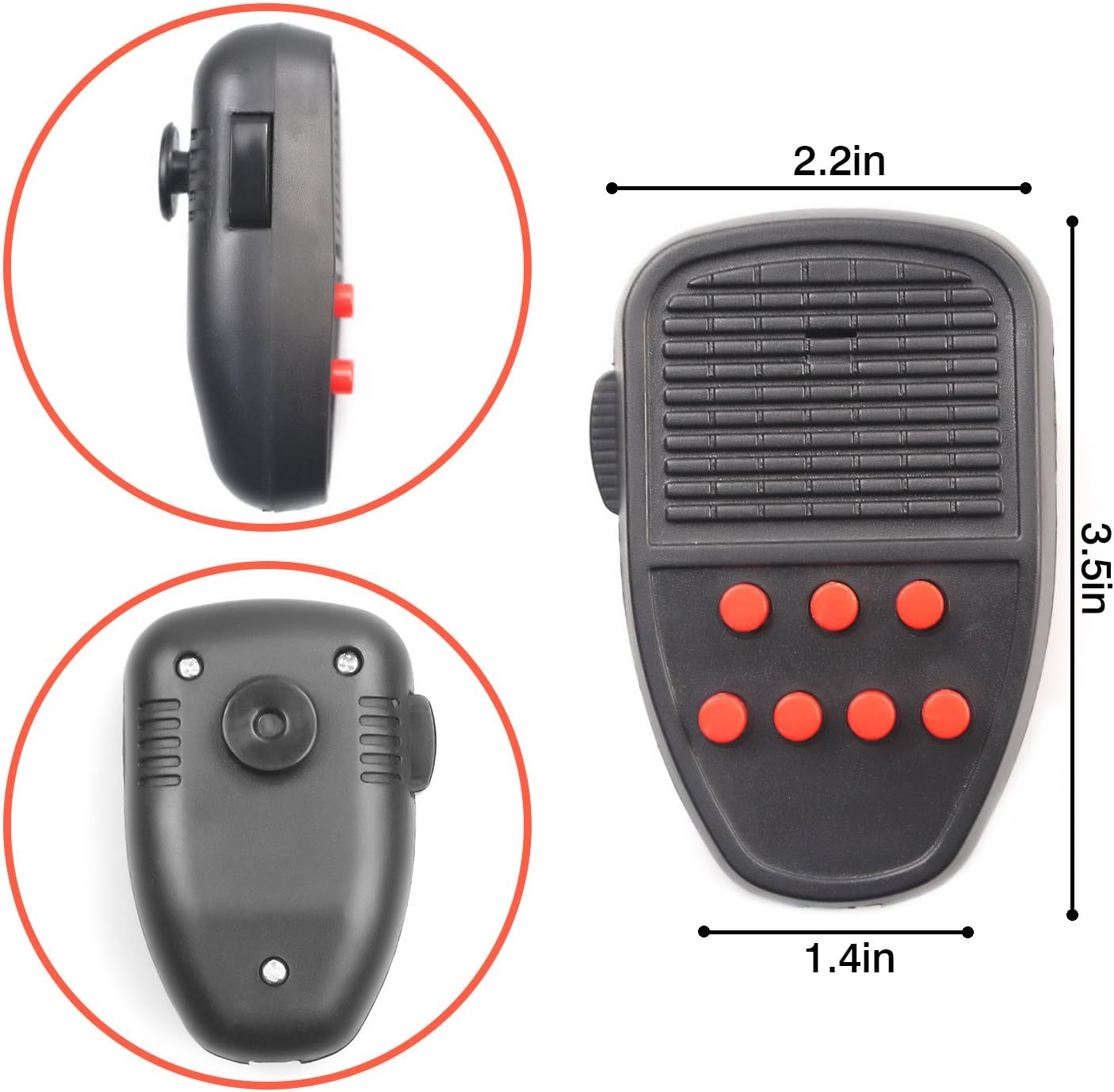 gampro car siren speaker