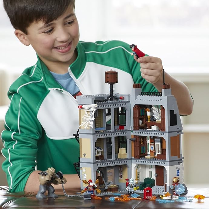 LEGO 乐高 76108 复仇者联盟3 奇异博士至尊会所大战 积木玩具 6折$59.97史低 海淘转运到手约￥534