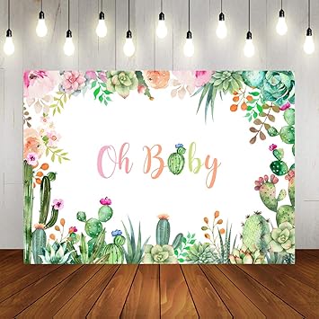 cactus theme baby shower