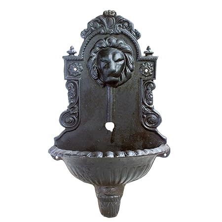 Karara Mujassme Victorian Style Cast Iron Black Fountain Home Interior D