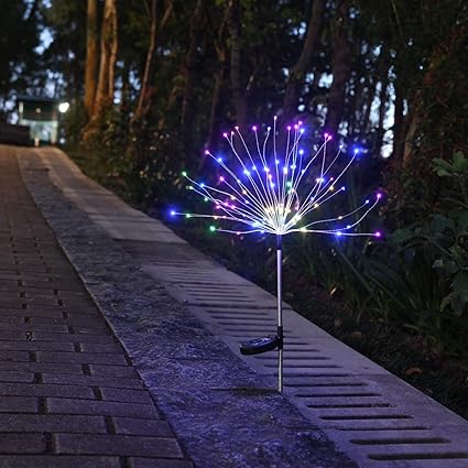 boda sooair cadena de luces solares