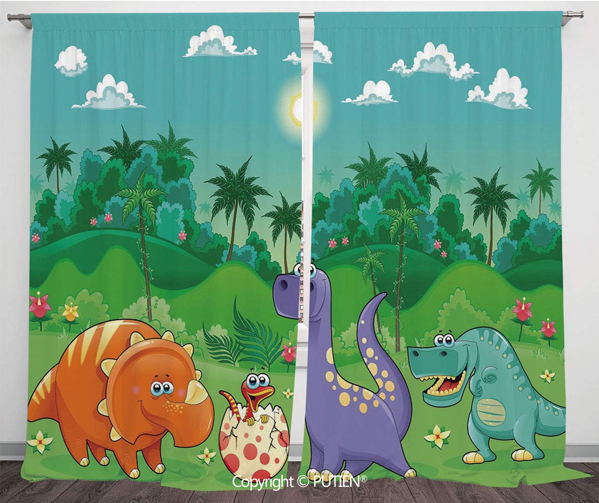 Amazon Com Satin Window Drapes Curtains Nursery Funny