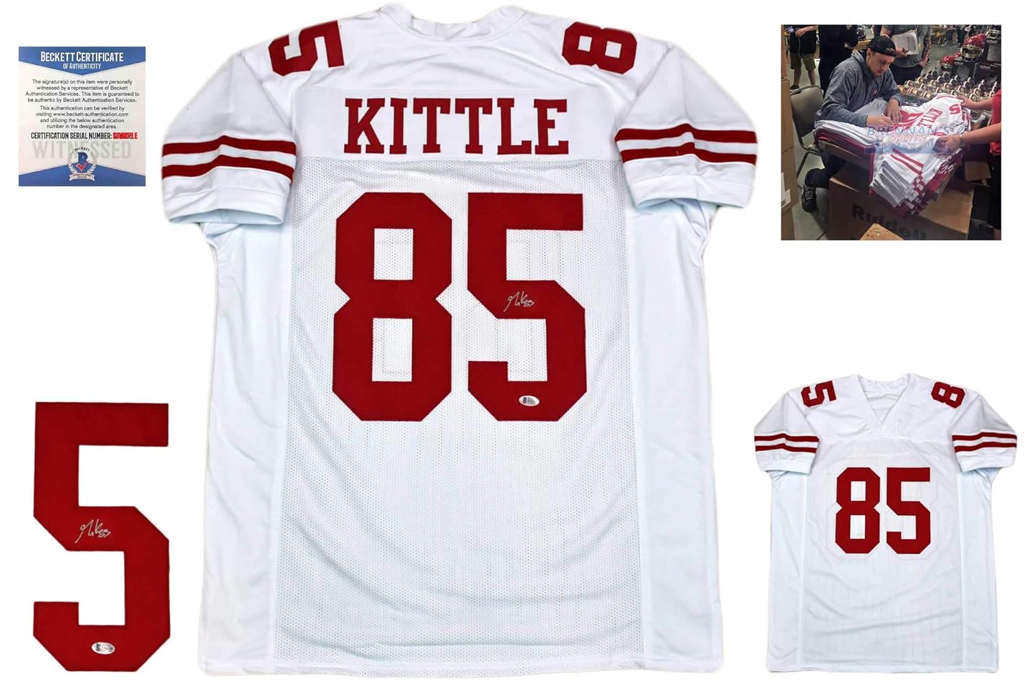 george kittle official jersey