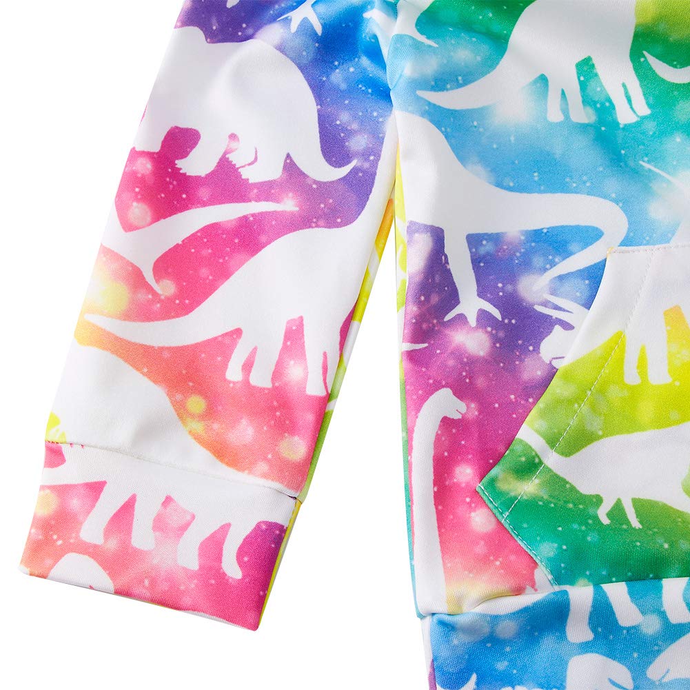 chicolife Felpa con Cappuccio a Maniche Lunghe con Cappuccio per Bambina Felpa con Cappuccio Toddle Abiti Autunnali con Fascia per Gemelli Sorelle, 12-24 Mese