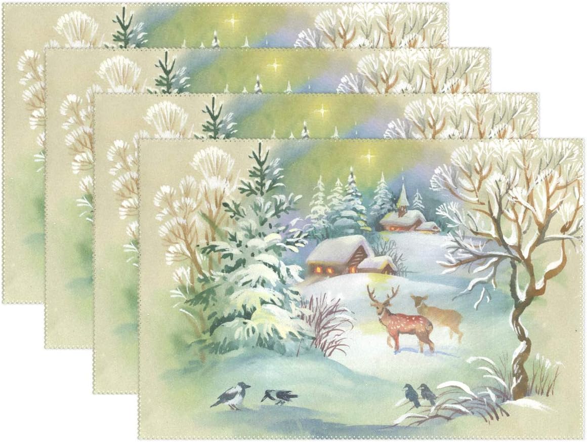 Best Deer Placemats For Dining Table