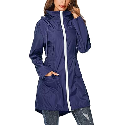 Women's Lightweight Waterproof Raincoat with Hood Nigeria Ubuy
