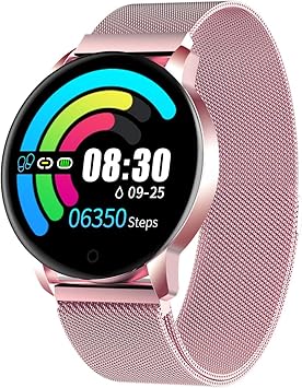 GOKOO Smartwatch Impermeable Reloj Inteligente Mujer Hombre ...
