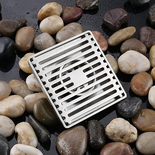 Stainless Steel shower drain wetroom floor drain with remoavble trap