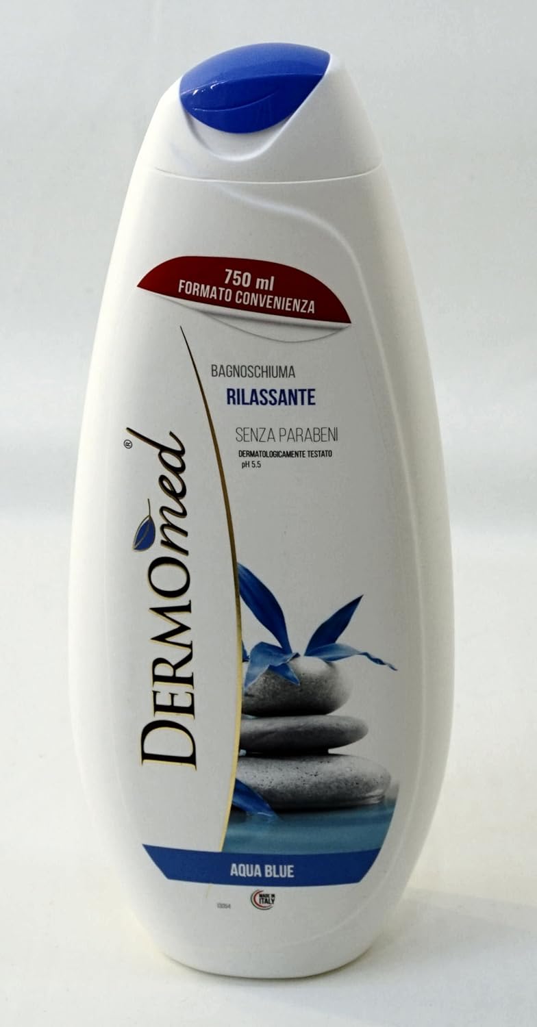 DERMOmed"Rilassante" Relaxing Bubble Bath, Shower Gel
