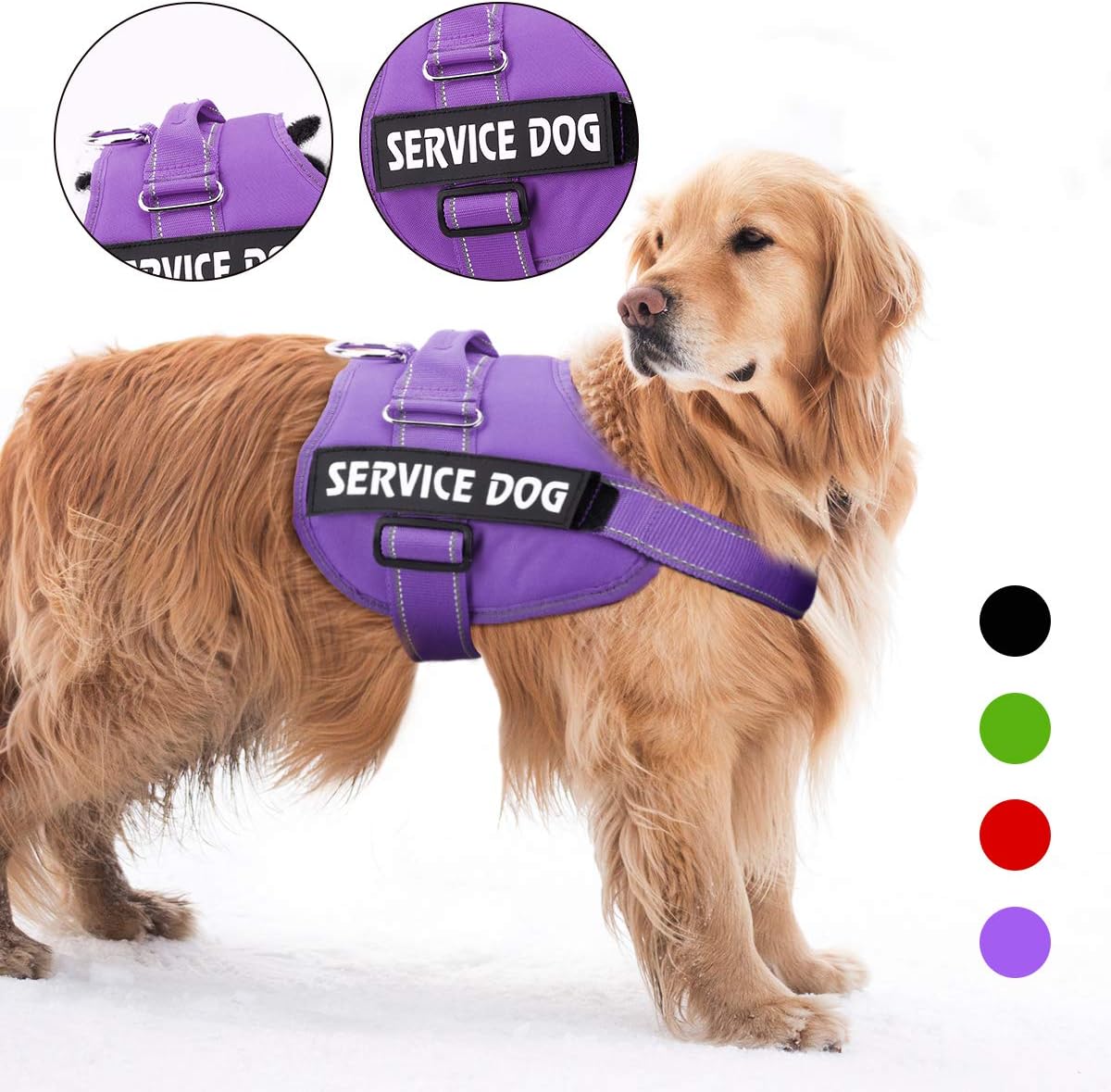 Service Dog Harness, NoPull Pet Harness Adjustable