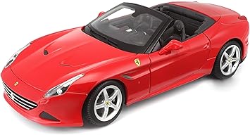 Bburago 1:18 Ferrari California T Open Top Car, Multi Color