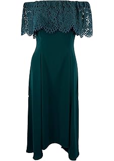 coast green bardot dress