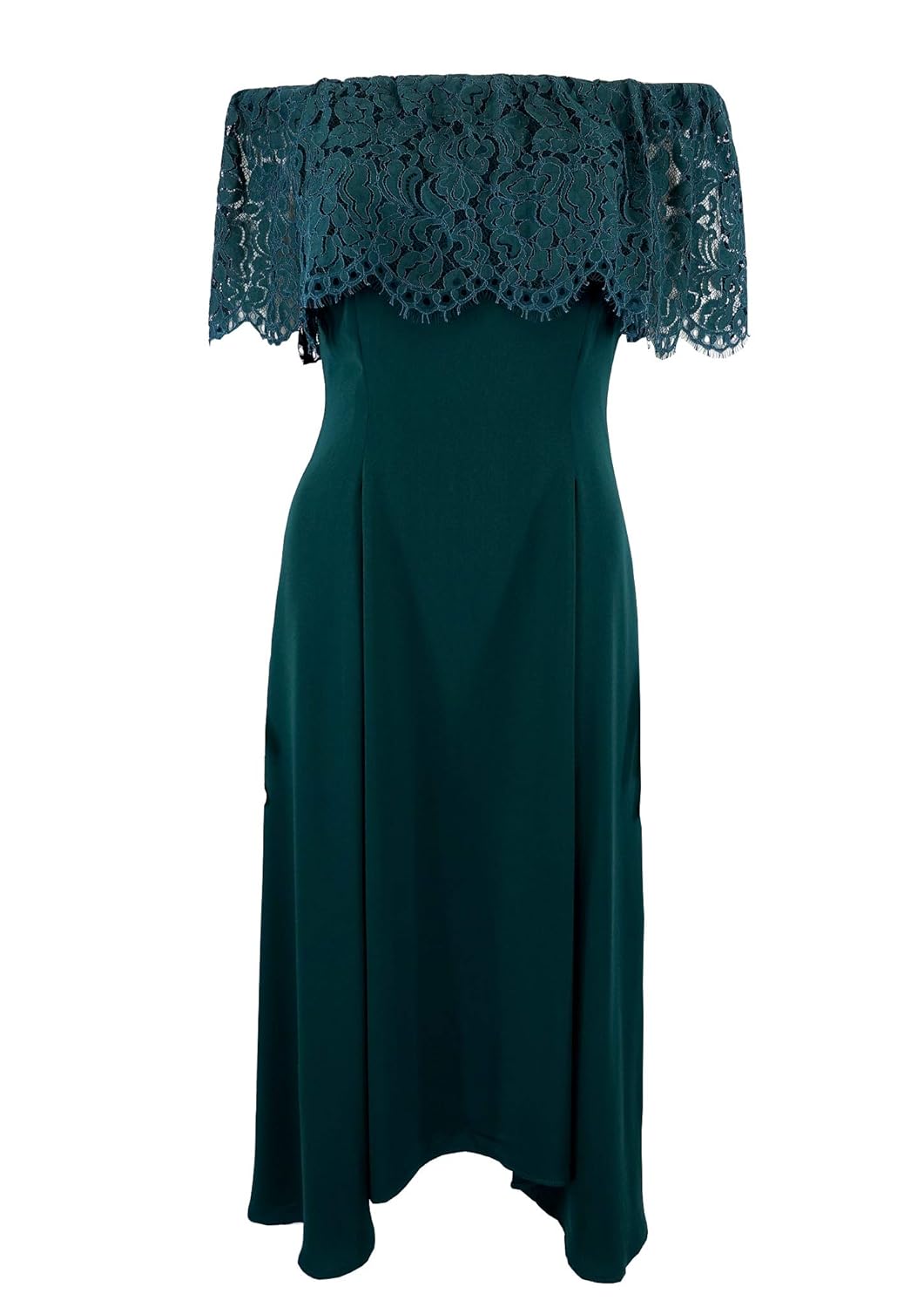 oriel lace bardot dress