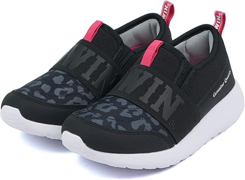 Amazon セレブル エドウィン Edwin 子供靴 軽量 スリッポン キッズ 女の子 ジュニア 履きやすい 歩きやすい ブラック ピンク 21cm Celeble セレブル スリッポン