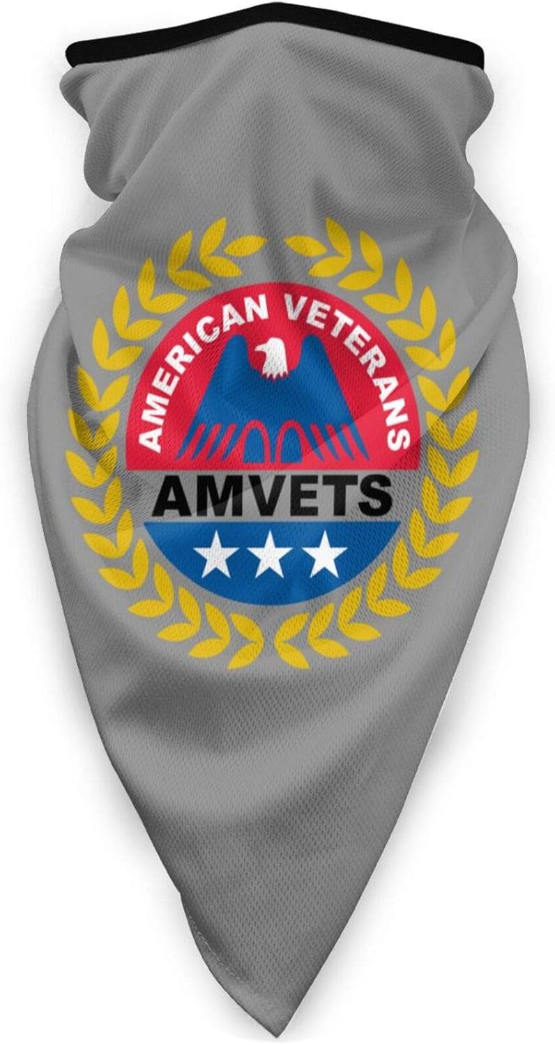 Amvets Balaclavas Face Shield Outdoor Mask Neck Scarf Black at Amazon