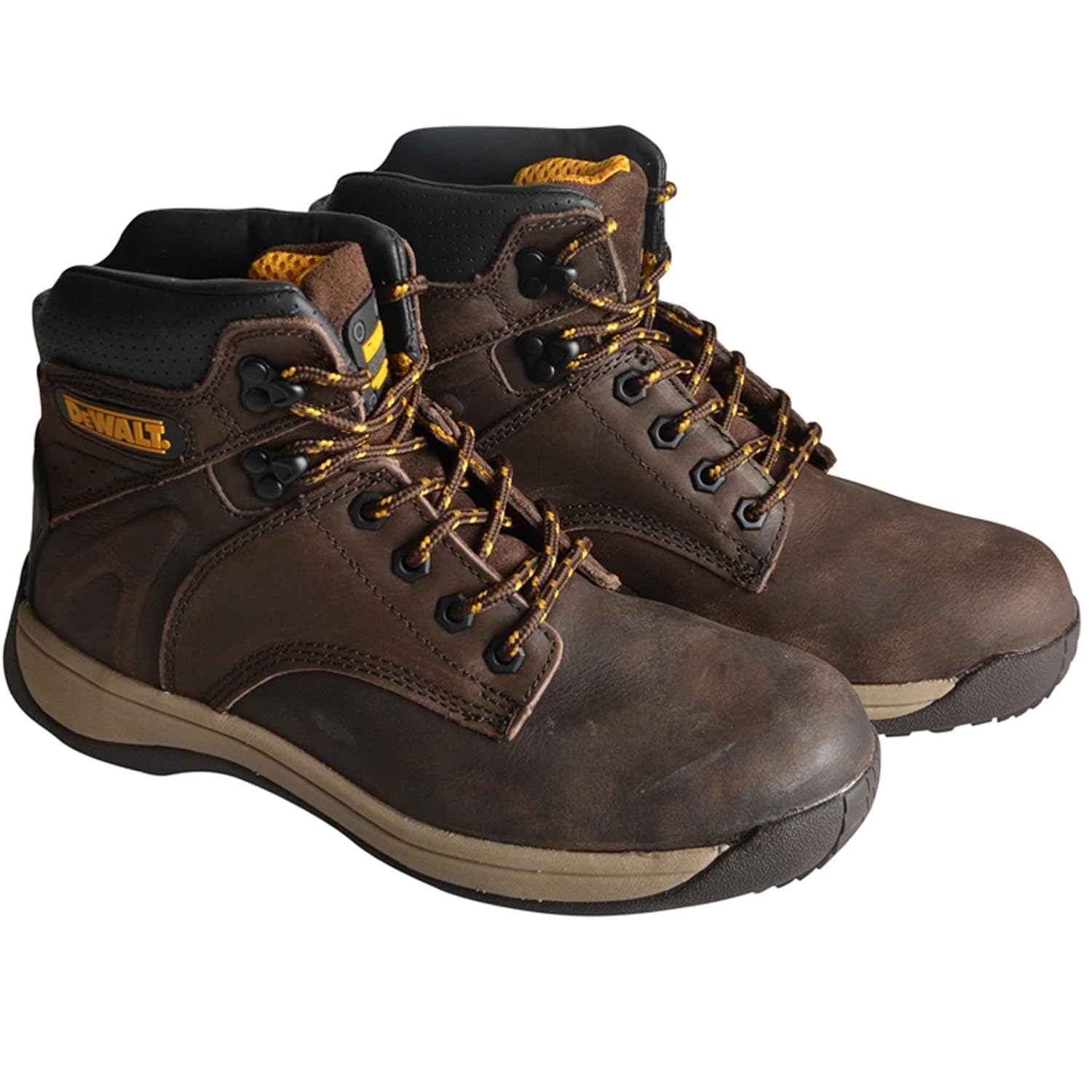 DeWALT Extreme 3 Mens Steel Toe Safety Work Lace Up Boots UK 8 Amazon