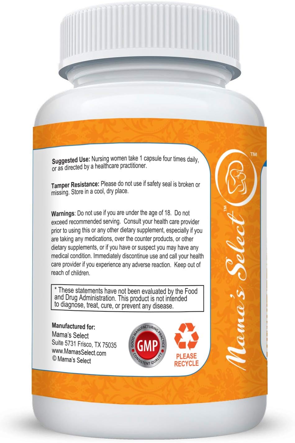 Shatavari Natural Breast Milk Production & Lactation Supplement