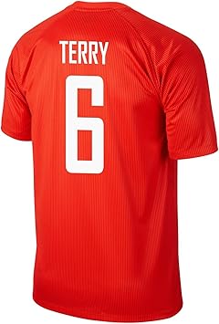 Amazon Nike Terry 6 England Away Jersey 14 15 Youth サッカーユニフォーム イギリス アウェイ用 背番号6 テリー ジュニア向け Ys Nike ナイキ ユニフォーム