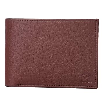 Styler King Men Brown Artificial Leather Wallet  (6 Card Slots)