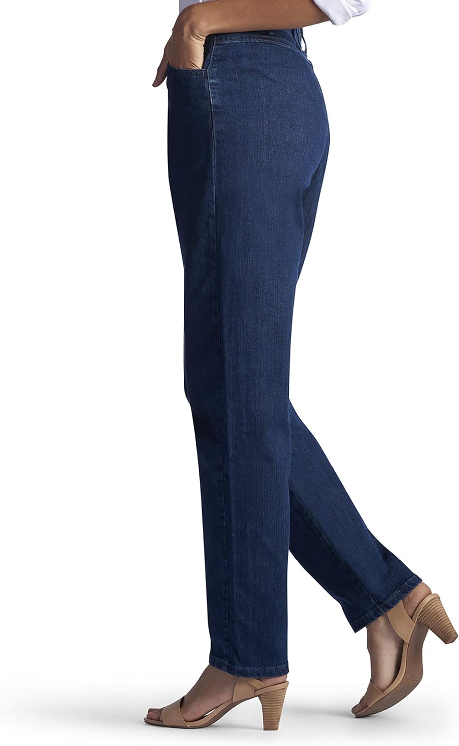 lee relaxed fit side elastic jeans