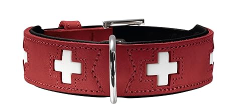 HUNTER Hundehalsband Swiss, Leder