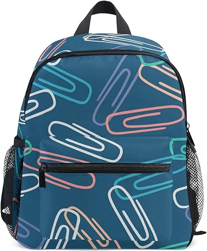 Amazon リュック 子供用 おしゃれ 保育園 小学生 キッズ こども 子ども 小型 小さい 軽量 リュックサック 通園 クリップ柄 可愛い かわいい 人気 デイバック ミニリュック ジュニア 兒童 女の子 男の子 リュックサック