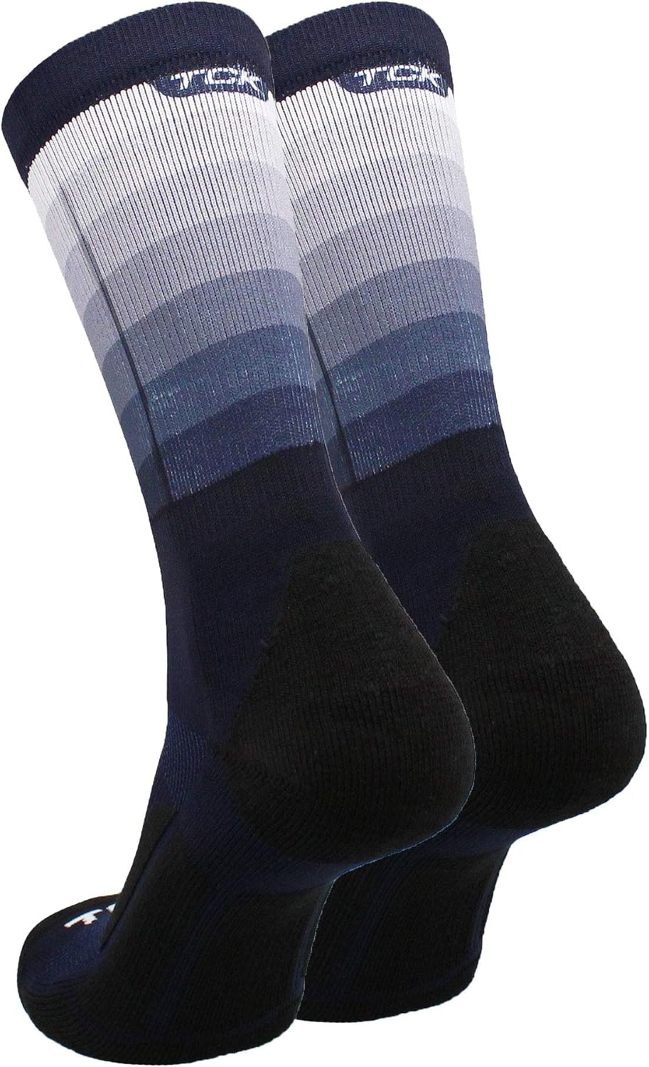 TCK Fade Sublimated Basketball Socks Crew Length Football Socks : Clothing