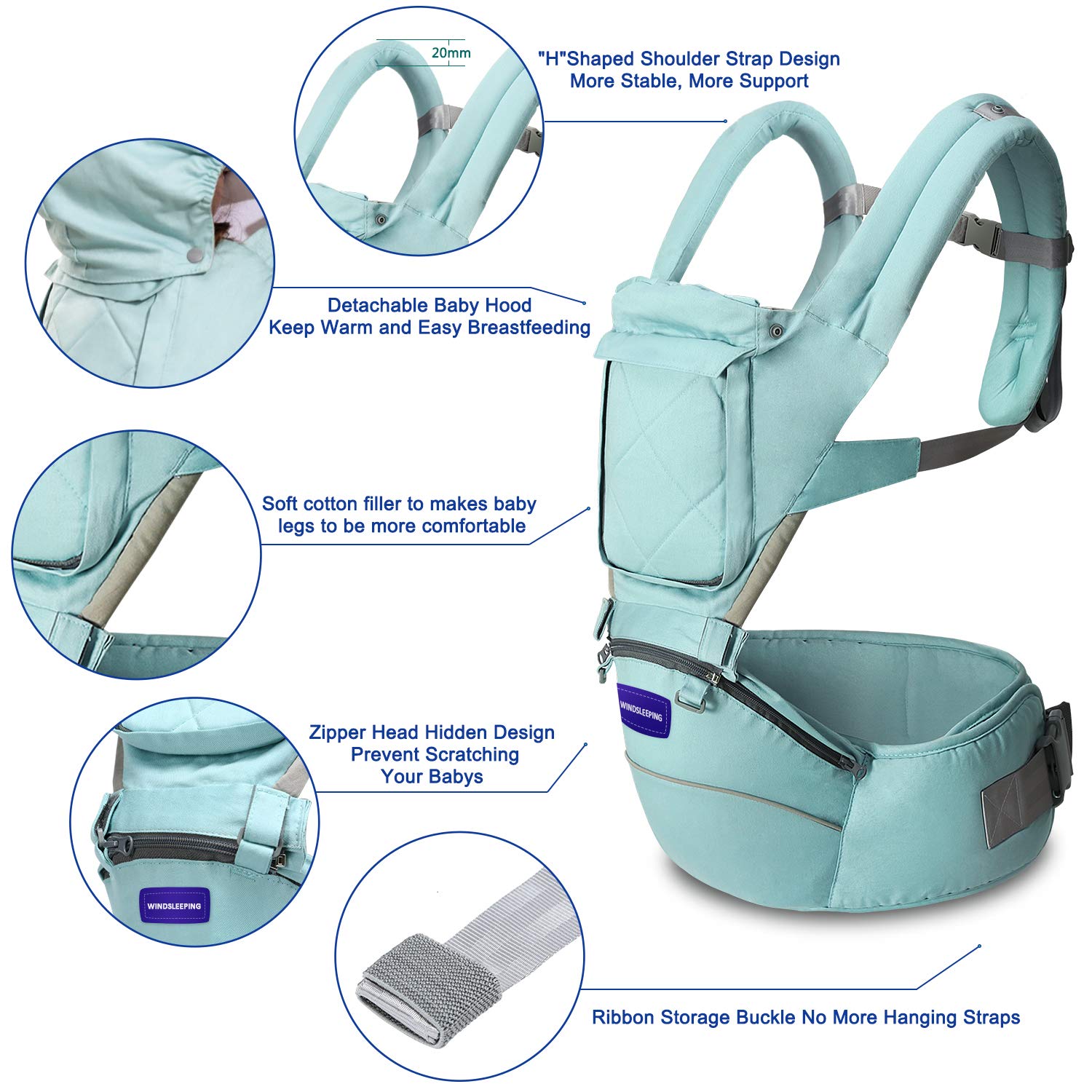 windsleeping baby carrier