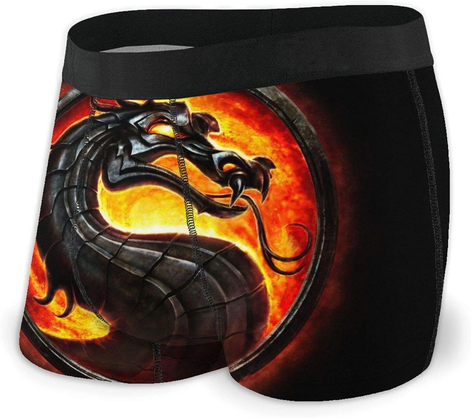 Logo Dragon Mortal Kombat Mens Underwear Super Soft Breathable Boxer