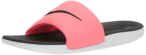 nike kawa slide black pink
