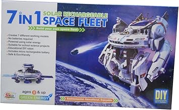 Ekta 7 in 1 Solar Rechargeable Space Fleet