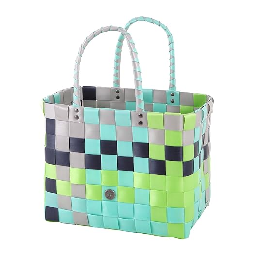 Prato Einkaufskorb Geflochten, Einkaufstasche aus robusten und