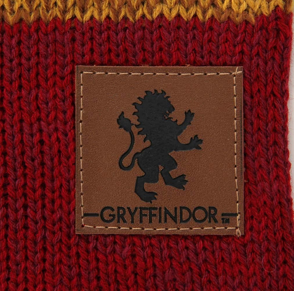 Harry Potter Gryffindor Heathered Knit Scarf for Cosplay, Winter Wear or Costume adults kids: Clothing