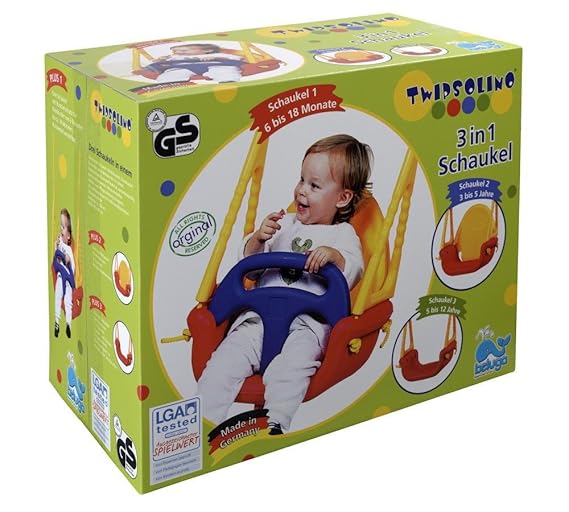 Unbekannt Twipsolino 40000 Babyschaukel 3 in 1. Die Schaukel, die mitwächst.