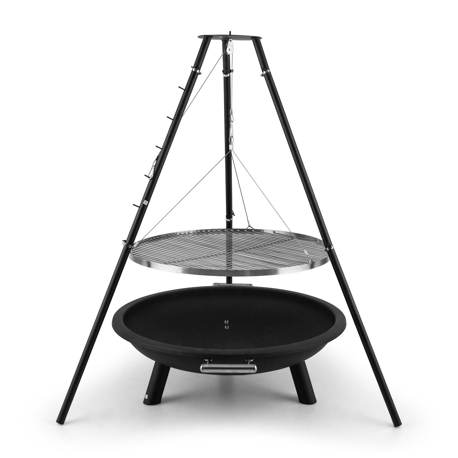 Blumfeldt Arco Trino Swivel Grill Fire Pit Bbq Tripod