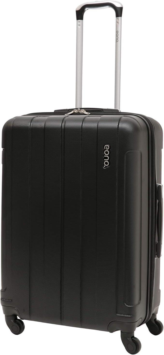 EONO Essentials Medium 25" ABS Hard Shell Travel Trolley Check in Hold