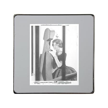 Metal cuadrado imán para nevera con Audrey Hepburn, British actriz ...